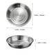 thumbnail image 2 of Cuenca de sopa con espesas 1pc Práctica tazón de sopa de acero inoxidable para el hogar (plata), 2 of 7
