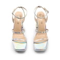 thumbnail image 4 of Sandalia DREAM PAIRS SDHS2346W Tacones Plataforma 10 cm Plata, 4 of 5
