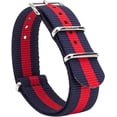 thumbnail image 2 of Nato Strap Premium Ballistic Unisex Nylon Watch Strap 20mm, 2 of 7