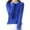 Blue, variant on Ahdbta Womens Pullover Sweaters Fall Winter Lightweight Soft Long Sleeve Knitted Tops Casual Solid Color Crewneck Sweaters