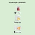 thumbnail image 6 of FoodSaver Vacuum Seal Bags Variety Pack, 60 Count (10-Pint, 30-Quart, 20-Gallon), 6 of 6