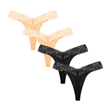 Fulorrnie Underwear for Women Breathable Cheeky Comfort Cute Panty Bikini Thong Banded Waist Elastic Panties Khaki S