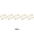 thumbnail image 4 of Guardurnaity 10 Uds Pin anillo colgante múltiple plata Fibula accesorio de joyería herramienta broche plateado agujeros hallazgos ropa abrigo pequeña Accesorios de disfraces Dorado Guardurnaity AP014444-03, 4 of 6