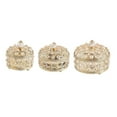 thumbnail image 1 of Crystal Jewelry Box Treasure Case Decorative Holder Display Gold for Necklace, 1 of 4