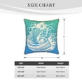 thumbnail image 5 of ZNDUO Throw Pillow, 18"x18" Bed Pillow and Couch Pillows - Indoor Decorative Pillows，Abstract Fish Animal Throw Pillow, 5 of 8