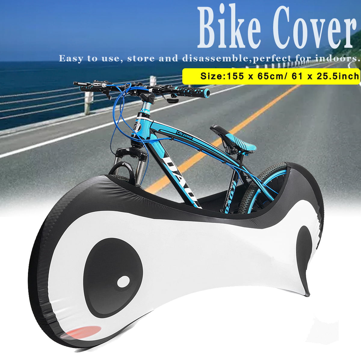 Bike Cover Indoor Anti-dust Bicycle Garage Wheel Chains Cover Storage Bag