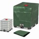 thumbnail image 1 of 1000L IBC Tank Cover, Water Tank Cover, Tank Protective Cover, Dustproof Tank Cover, Green - 120 x 100 x 116 cm, 1 of 3