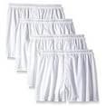 thumbnail image 2 of Hanes Men's Tagless Woven Boxers - 4 Pack - White, 2 of 2