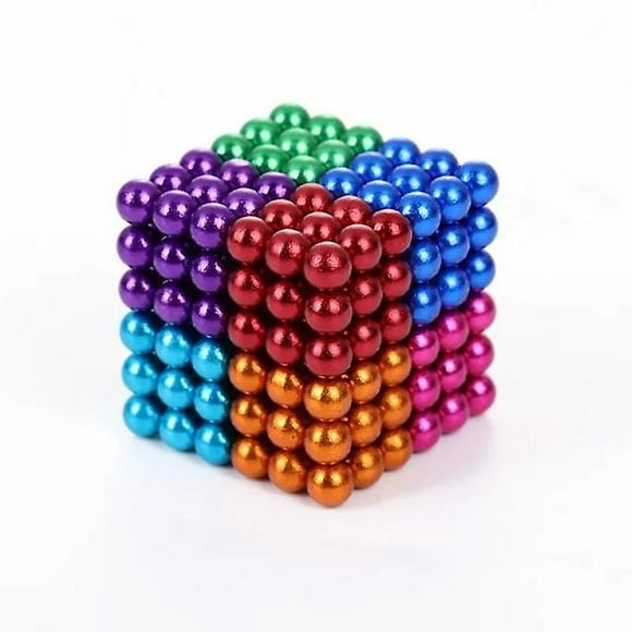 3mm nouveau néodyme métal magique bricolage aimant boules magnétiques blocs 3mm Cube Construction jouets de Construction 216 pièces