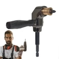 thumbnail image 1 of 90 Degree Right Angle Drill Adapter with Ergonomic Handle for Tight Spaces, 1 of 5
