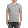 thumbnail image 4 of Gildan Mens Soft Style V-Neck Short Sleeve T-Shirt, 4 of 5