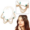 thumbnail image 1 of unbranded 2Ud Para El Con Cadena Y De Diamantes Y Ajustable Para Fiesta, 1 of 8