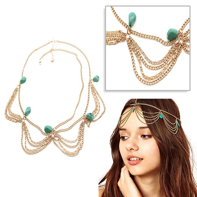 unbranded 2Ud Para El Con Cadena Y De Diamantes Y Ajustable Para Fiesta