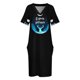 thumbnail image 4 of HP design by forceto patronum-vestido holgado con bolsillo para mujer vestidos de ceremonia verano, 4 of 7