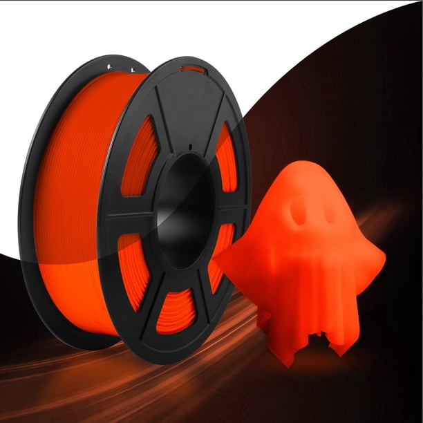 Filamento para impresora 3D SUNLU que brilla en la oscuridad, PLA, 1,75 mm, 1 kg