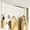 Cream White, variant on 2-Pack Coat Rack Wall Mounted 锛孒eavy Duty Aluminum锛? Double Hook Metal Coat Hook锛孧odern White Coat Hook Rails Wall Hook Rack for Entryway锛孠itchen锛孊athroom锛孋loset (White)