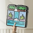 thumbnail image 6 of Waterfall 3D Novelty Light Box, Peaceful Cascade Scene for Jungle Decor and Tranquil Interiors (Height 20 inch, 50cm), 6 of 9