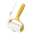 thumbnail image 1 of Lint Roller Tearable Sticky Paper Roll Ergonomic Handle Self-cleaning Tools(White), 1 of 2