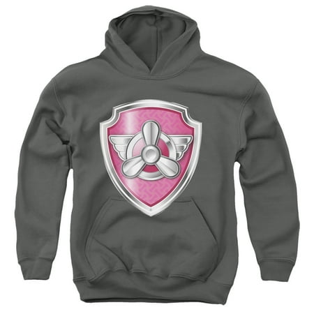 Paw Patrol Skye Badge Unisex Youth Pull-Over Hoodie