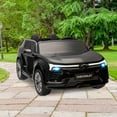 thumbnail image 6 of Towallmark 24V 2-Seater SUV Officially Licensed Chevrolet Blazer Ride On Car Toy w/Parent Remote Control, 3 Speeds, Wireless Music, MP3 Player, Electric Car for Kids Ages 3-8, Black, 6 of 6