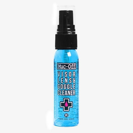 Muc-Off 212 Visor/Lens and Goggle Cleaner, 35ml, It's perfect for cleaning motorcycle goggles, cycling glasses and goggles as well as snowboard and ski goggles By Muc