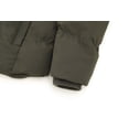 thumbnail image 6 of GGleaf Men's Puffer Coat Thickened Padded Winter Jacket Hooded Parka with Detachable Fur Hood Army Green L, 6 of 7