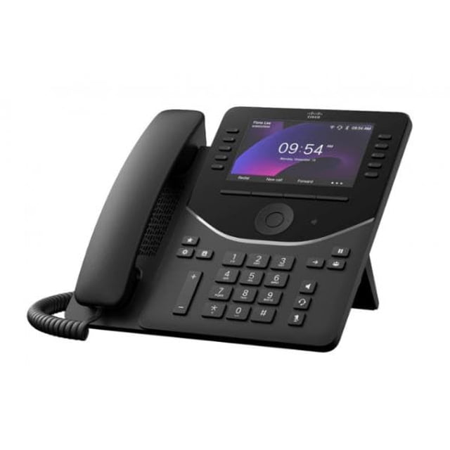 Teléfono IP Cisco 9861 con cable/inalámbrico Bluetooth Wi-Fi VoIP