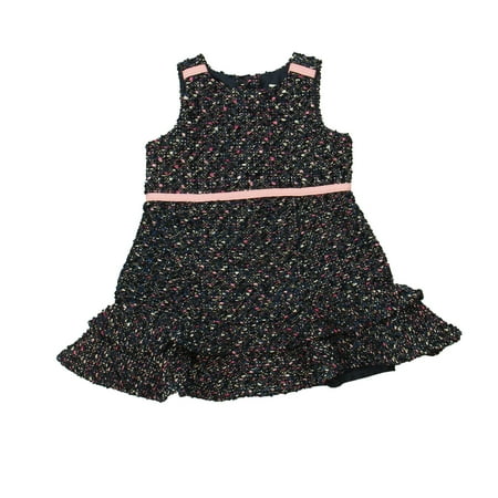 

Pre-owned Janie and Jack Girls Black | Pink Jumper size: 12-18 Months