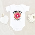 thumbnail image 2 of Cute Donuts Baby Clothes - Sweet First Month Baby Clothes - Baby Milestones Baby Clothes, 2 of 4