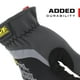 thumbnail image 3 of Guantes de trabajo Mechanix Wear FastFit, antideslizantes, negros, tamaño mediano, paquete de 2, 3 of 7