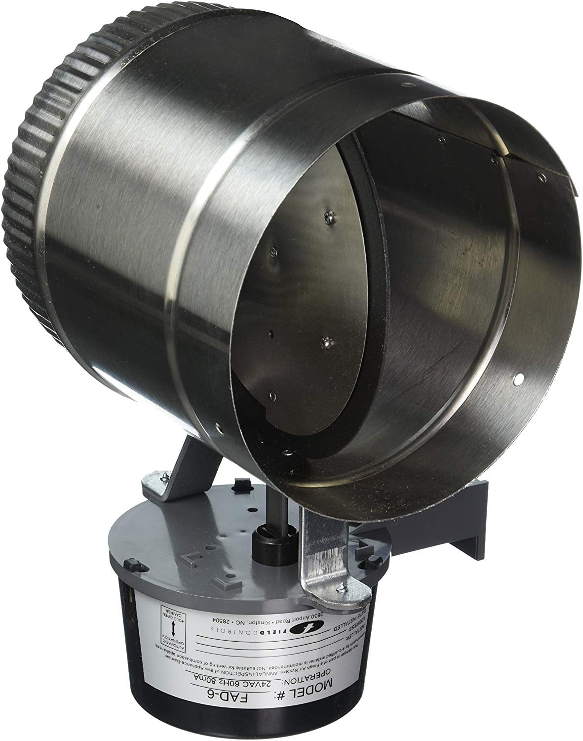 Field Controls FAD6 Fresh Air Damper, 6"