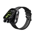 thumbnail image 3 of Cateissary Reloj inteligente para hombres con música Bluetooth y auriculares, deportiva, reloj deportivo Relojes inteligentes negro Tira de silicona, 3 of 6
