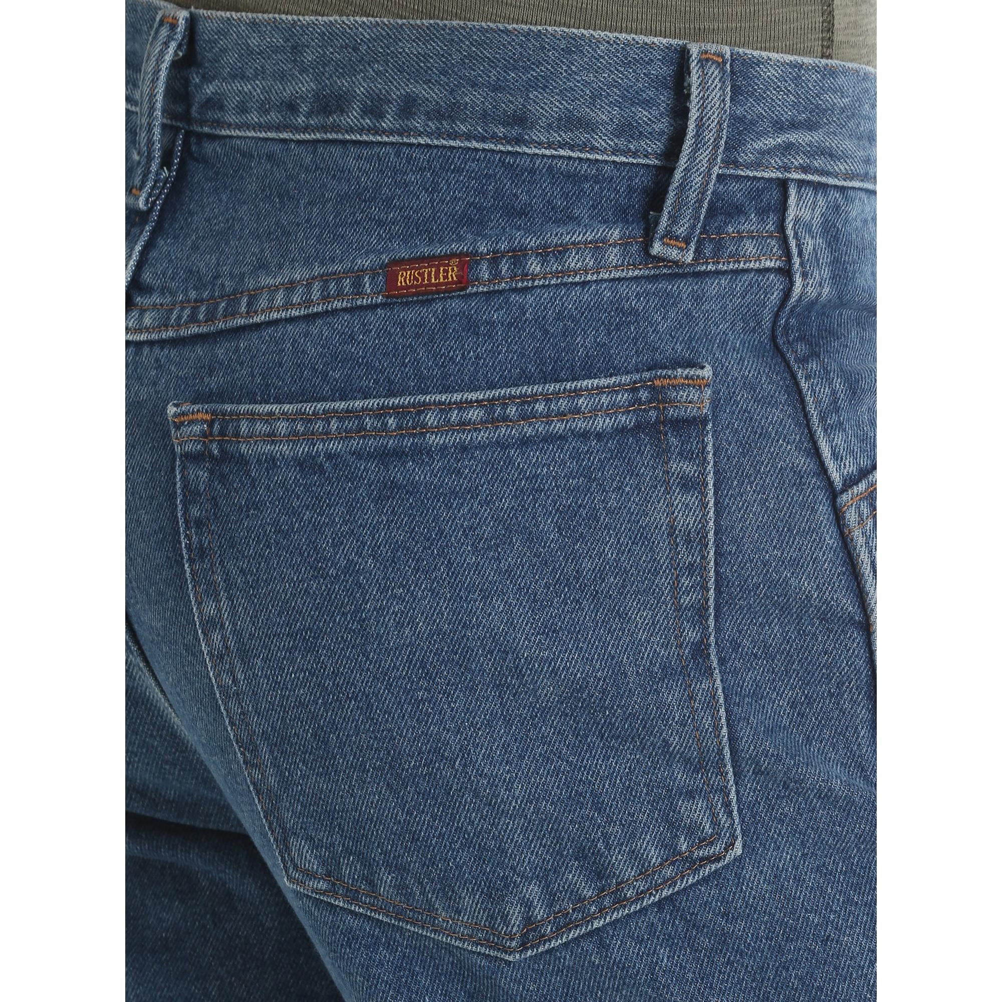 Wrangler Rustler Men's and Big Men's Regular Fit Jeans 