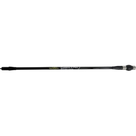 SAS Carbon X Pro Bow Stabilizer Main Bar for Compound Bows with Dampener and Weights Ultra Lightweight 27in 30in
