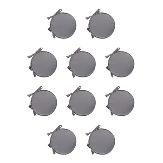 Cojín para silla Wosthever de algodón gris claro 10piezas