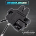 thumbnail image 3 of Unique Bargains Rear Trunk Latch Lock Actuator with Lock Cable 64600-53060 6460053060 for Lexus IS F 2008-2014 Black, 3 of 6