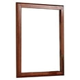 thumbnail image 1 of Benjara BM232105 36 in. Rectangular Wood Encased Mirror, Brown, 1 of 5