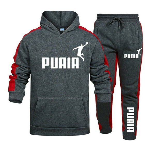 Conjunto de sudadera con capucha y pantalones de chándal para hombre, conjuntos de gimnasio de alta calidad, conjunto de sudadera con capucha deportiva informal para otoño e invierno, ropa de calle