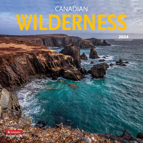 Wyman Publishing Nature Sauvage Canadienne 2024 30.48x60.96 CM Mur Carré Calendrier, 9781525611469