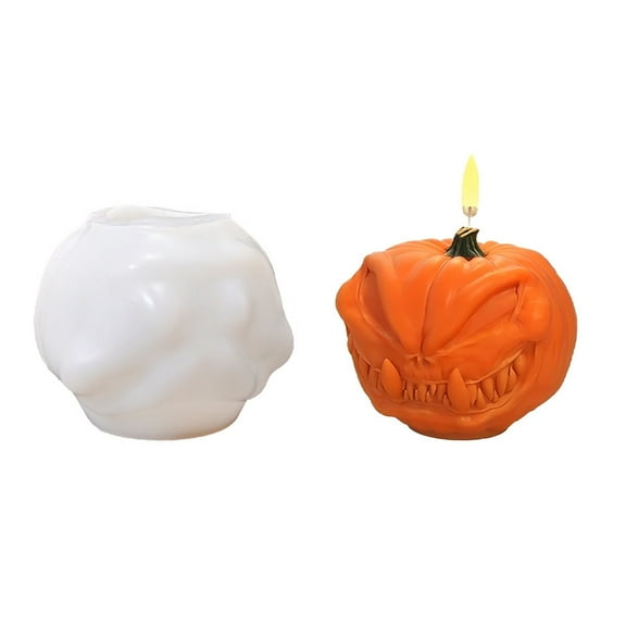 Halloween Candle Molds Casting Molds Epoxy Resin Molds Ornament Molds Plasters Molds Skulls Silicone Mould