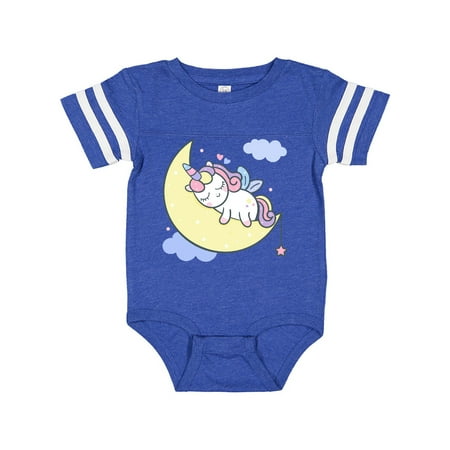 

Inktastic Unicorn Moon Gift Baby Girl Bodysuit