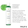 thumbnail image 4 of Philip B Peppermint Avocado Volumizing Shampoo, Peppermint, 32 fl oz, 4 of 9