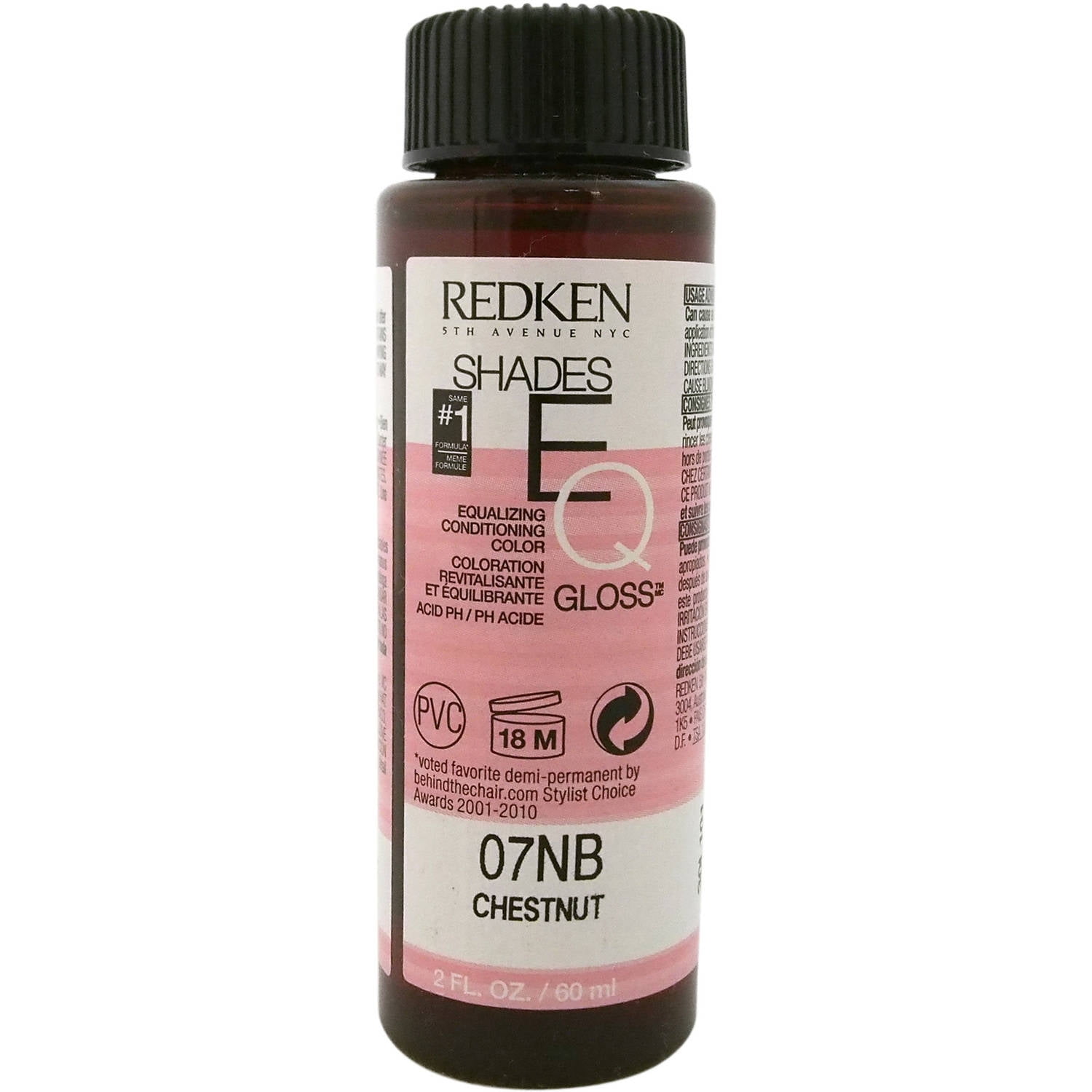 Redken - Redken Shades Eq Hair Color Gloss 07Nb - Chestnut For Women, 2