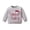 Grey, variant on Mercatoo Toddler Kids Christmas Santa Sweatshirt Long Sleeve Letter Crewneck Pullover Casual Tops for Boys Girls Unisex