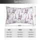 thumbnail image 2 of Fotbe Lavender Flowers Funda de Almohada Decorativa Estilo Occidental, Lujo en Algodón, Fundas para Almohadas King, Cojín Estampado para Decoración del Hogar-20"x30", 2 of 6