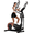 Black-17" Stride & Auxiliary Handle, variant on SONITU Magnetic Elliptical Machine for Home, 8 Resistance Levels, 12" Stride, LCD Display, 330 lb Capacity