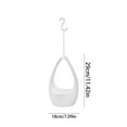 thumbnail image 3 of YiJuHui 1pcs Hanging Planter with Adjustable Hook - Modern Teardrop Design for Indoor Outdoor Plants, Succulent & Vine Pot with Rustproof Steel Hanger for Balcony Garden Decor, 3 of 5