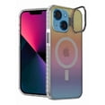 thumbnail image 3 of Funda Case Carcasa Tornasol Color Titanio Gris Con Soporte Premium Para iPhone 14 Plus / 15 Plus Compatible Con Magsafe., 3 of 7