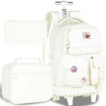 thumbnail image 1 of Mochila enrollable CCJPX para niñas y mujeres de 21 pulgadas con bolsa de almuerzo, 1 of 6