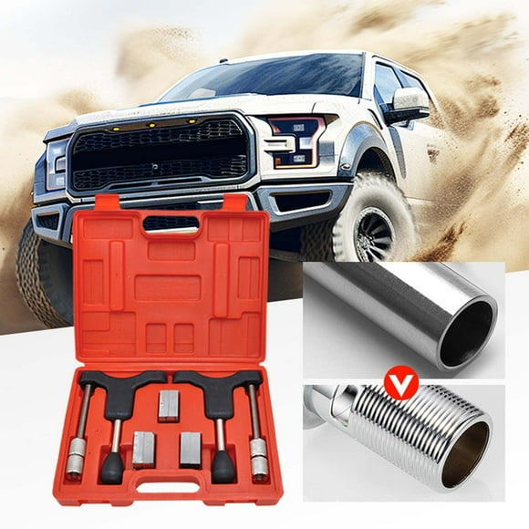 HaoXun Outil Correcteur de Filetage pour Demi-Arbre - Trousse de Réparation de Filetage pour Manchons d'Arbre Auto 30-110 mm avec Pas de Filetage 1,5/1,75/2,0 mm, Outil de Réparation Automobile en Métal pour Usage de Haute Qualité et à la Maison